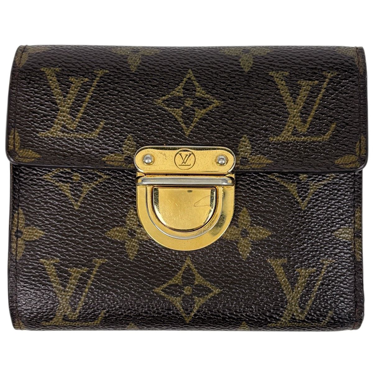 Louis Vuitton Portefeuille Koala Bifold Wallet Trifold Monogram Brown