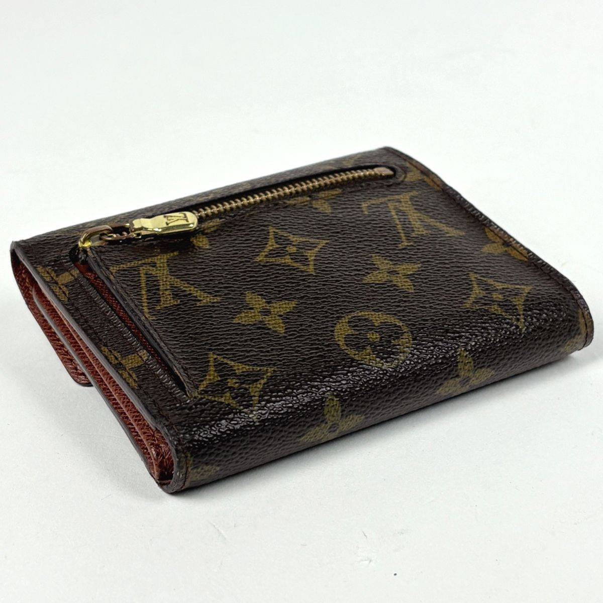 Louis Vuitton Portefeuille Koala Bifold Wallet Trifold Monogram Brown — view 2
