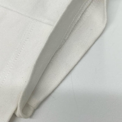 Prada White Logo Boat Neck Long Sleeve T-Shirt XS — view 8