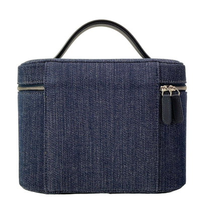 Chanel Vanity Bag Deauville Navy — view 3