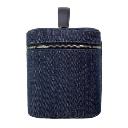 Chanel Vanity Bag Deauville Navy — view 4