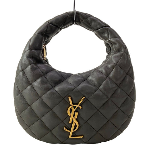 Saint Laurent Paris Handbag Dark Gray Leather