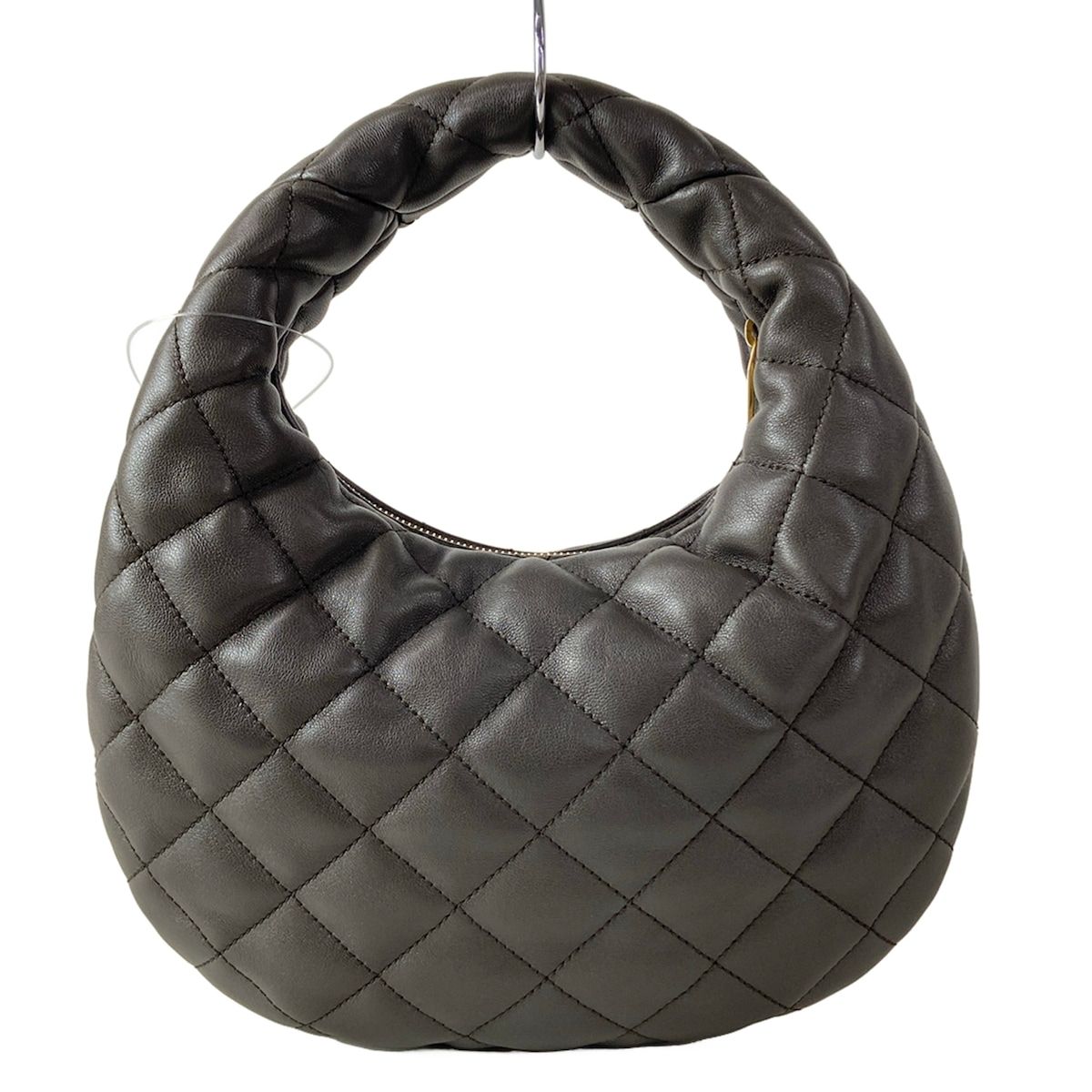 Saint Laurent Paris Handbag Dark Gray Leather — view 3