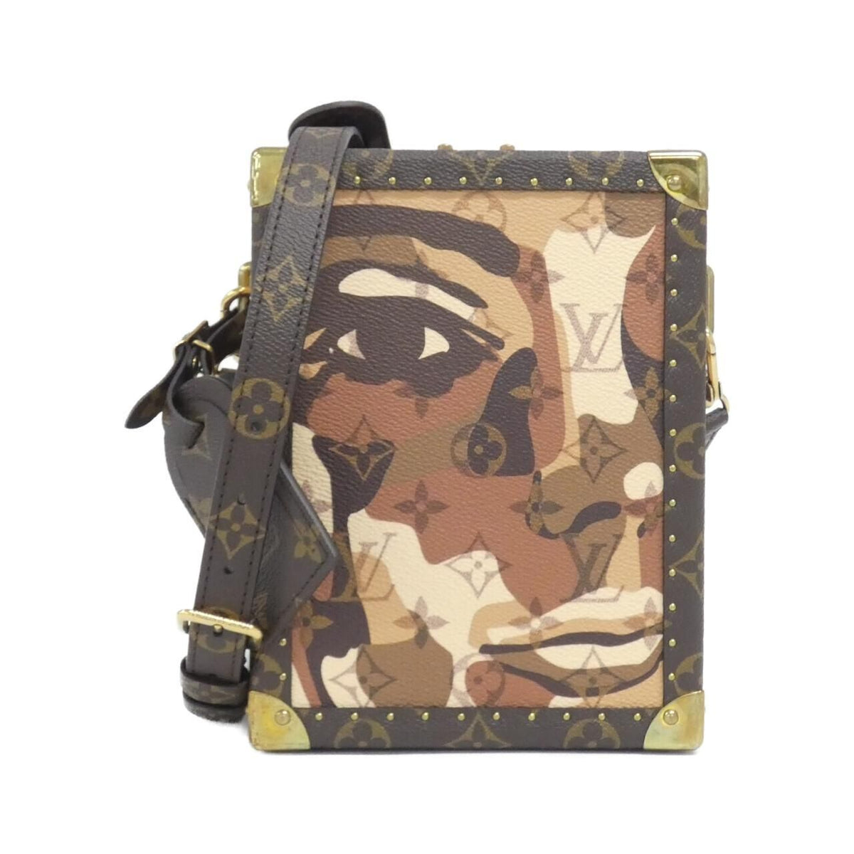 Louis Vuitton Monogram LV Portrait Vertical Clutch Box