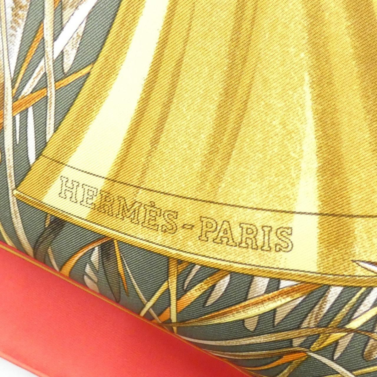Hermes Chase AU Bois Carre Scarf — view 2