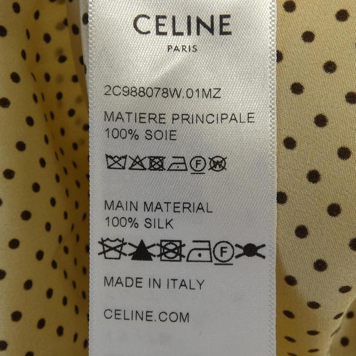 Celine Shirt Yellow — view 3