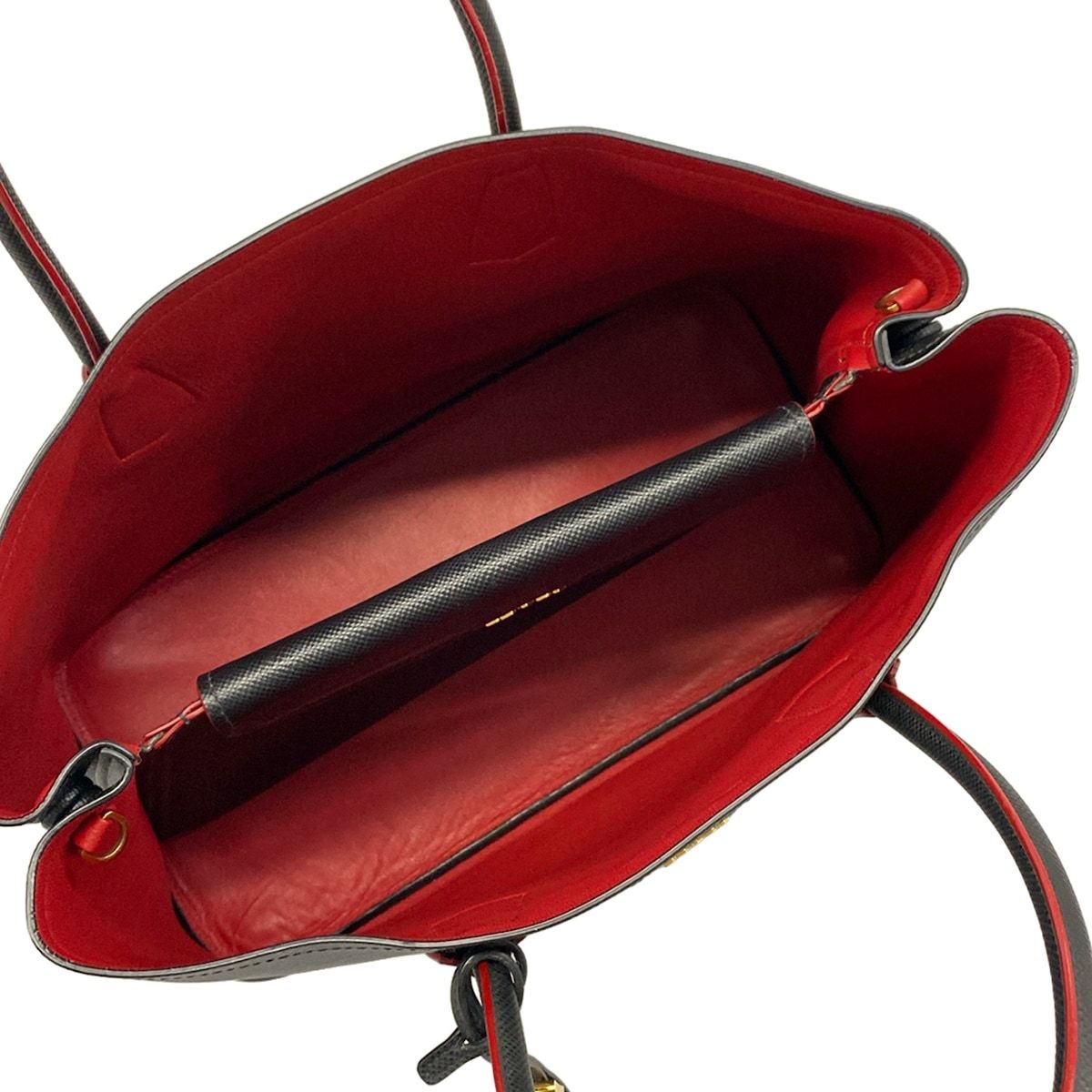 Prada Tote Bag Black Leather — view 7