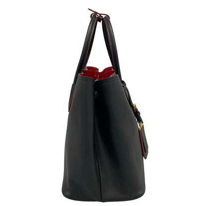 Prada Tote Bag Black Leather — view 2