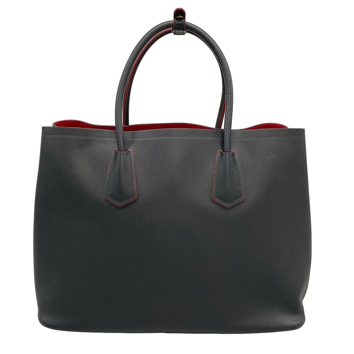 Prada Tote Bag Black Leather — view 3