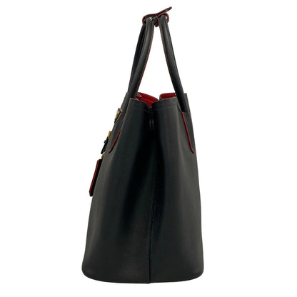 Prada Tote Bag Black Leather — view 4