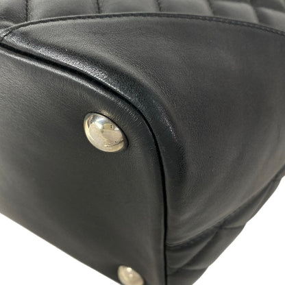 Chanel Tote Bag Cambon Line Large Black White Leather — view 7