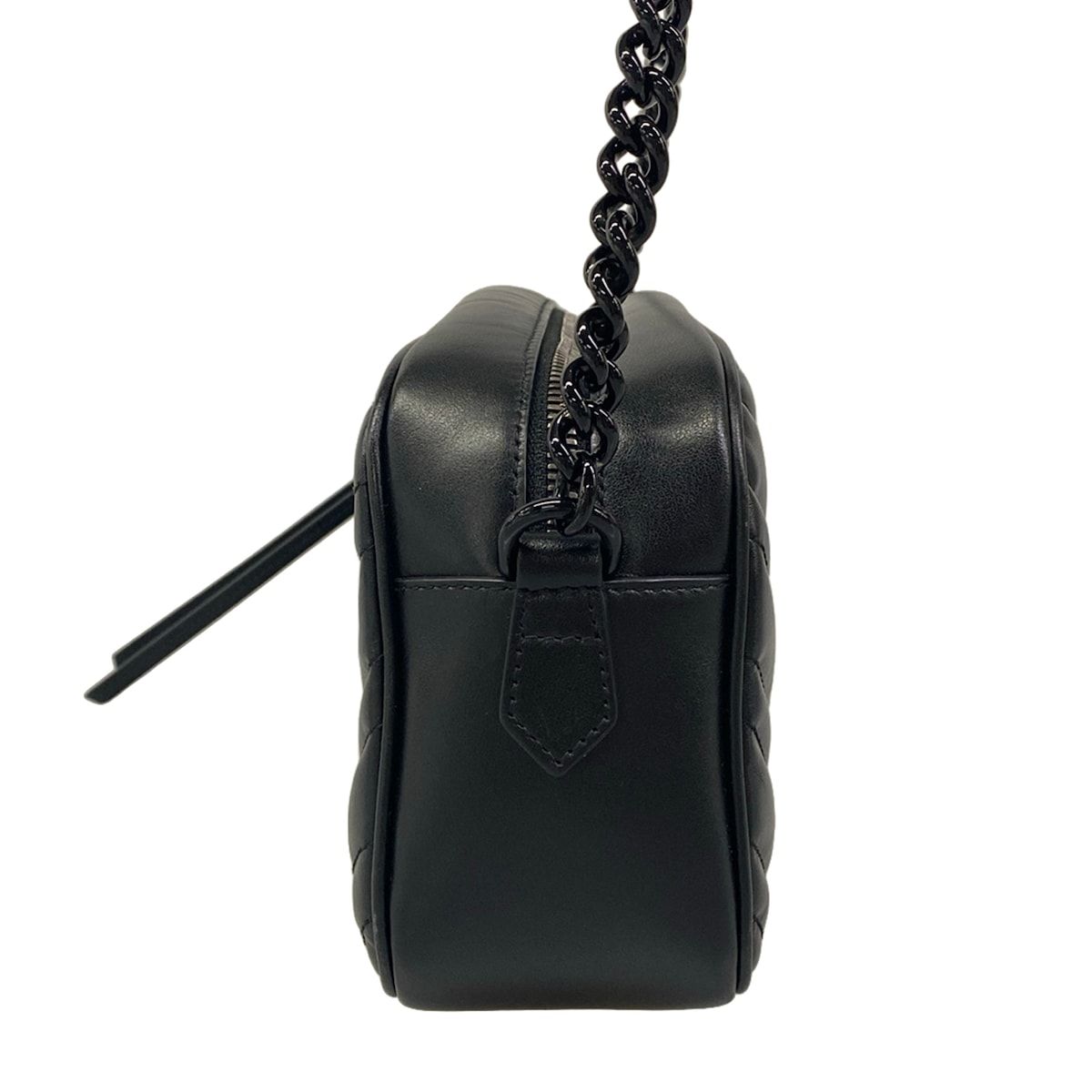 Gucci Shoulder Bag GG Marmont Black Leather — view 4