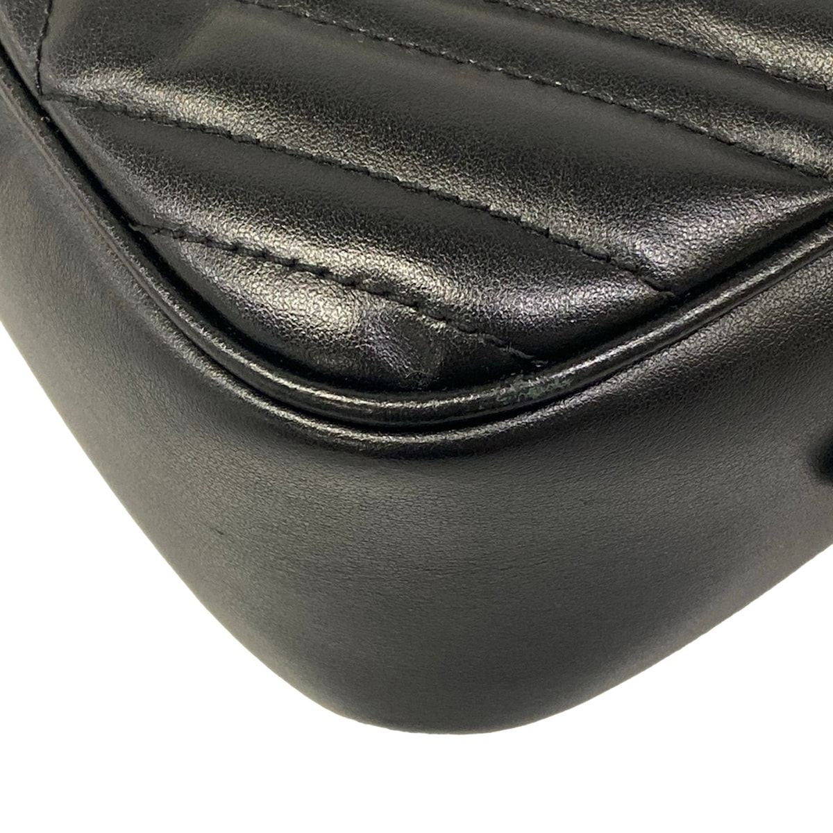 Gucci Shoulder Bag GG Marmont Black Leather — view 6