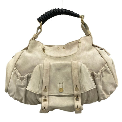 Saint Laurent Rive Gauche Handbag Mombasa Ivory Leather