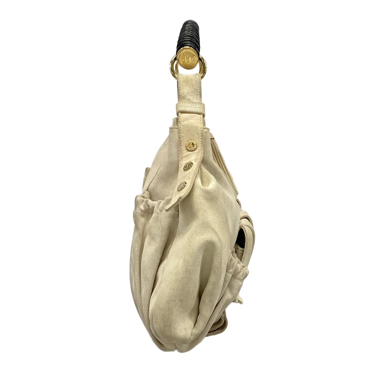Saint Laurent Rive Gauche Handbag Mombasa Ivory Leather — view 2