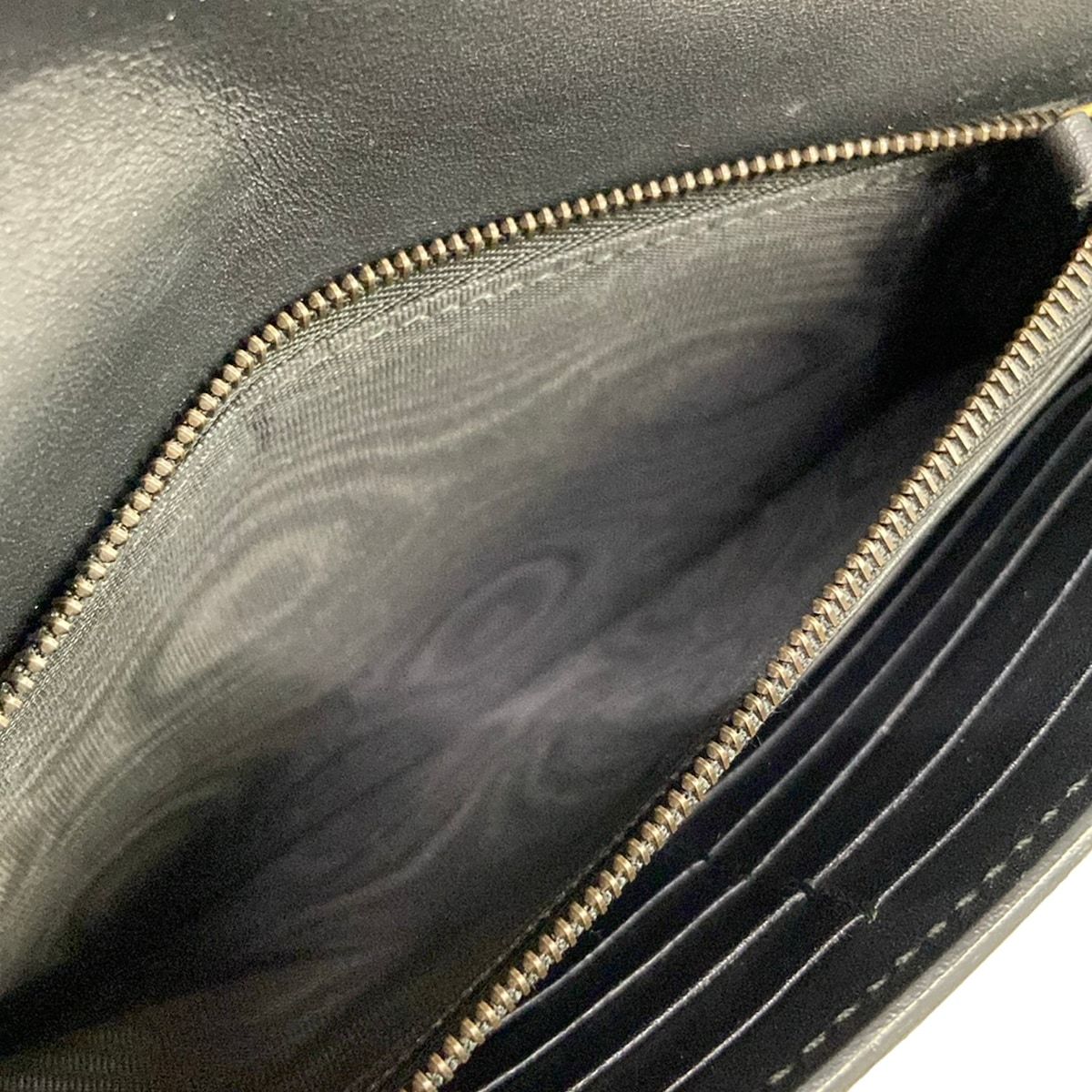 Gucci Wallet Chain Brown Black Multi Leather Shoulder Bag — view 5