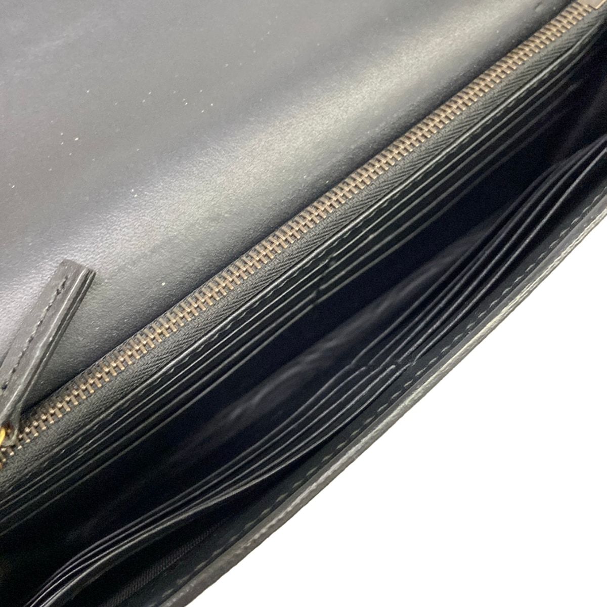 Gucci Wallet Chain Brown Black Multi Leather Shoulder Bag — view 4