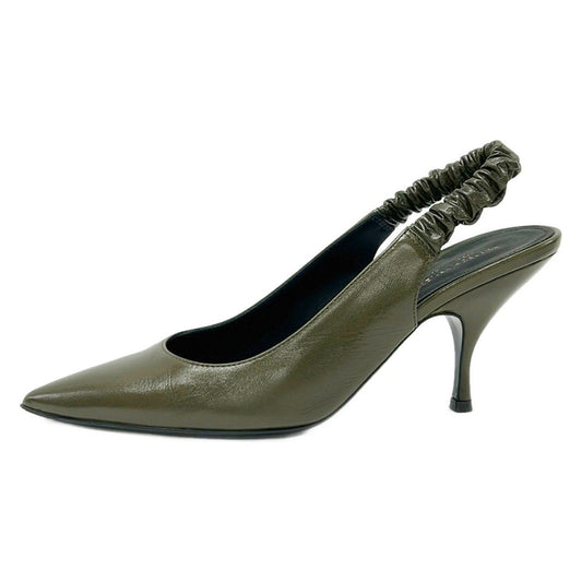 Bottega Veneta Pumps Khaki Pointed Toe Heels