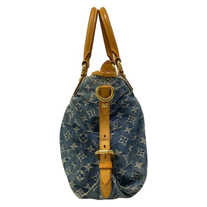 Louis Vuitton Handbag Monogram Denim Neo Cabby GM Blue — view 4