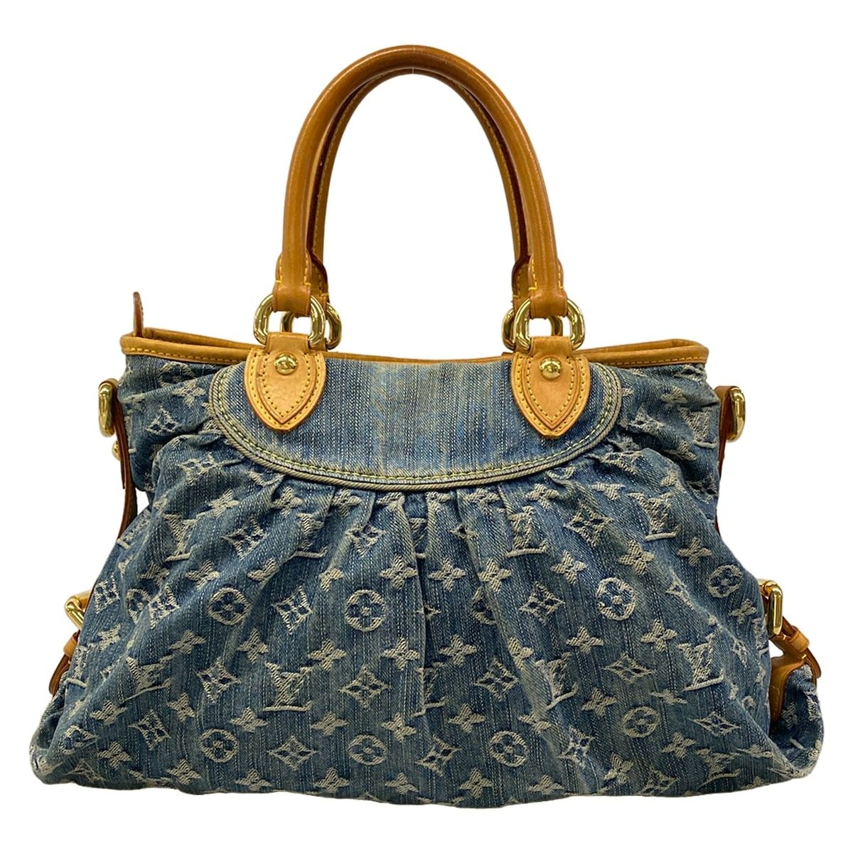 Louis Vuitton Handbag Monogram Denim Neo Cabby GM Blue — view 3