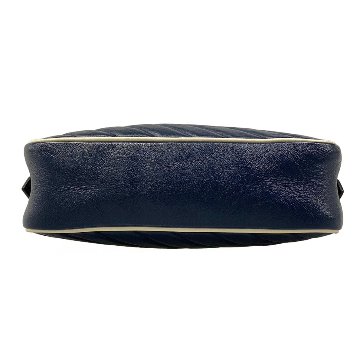 Gucci Shoulder Bag GG Marmont Navy Leather — view 5