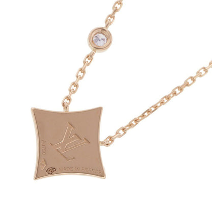 Louis Vuitton Necklace Star Blossom BB Pendant Pink Mother of Pearl Diamond 18k — view 3