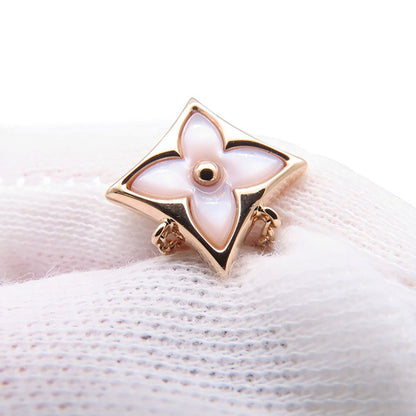 Louis Vuitton Necklace Star Blossom BB Pendant Pink Mother of Pearl Diamond 18k — view 6