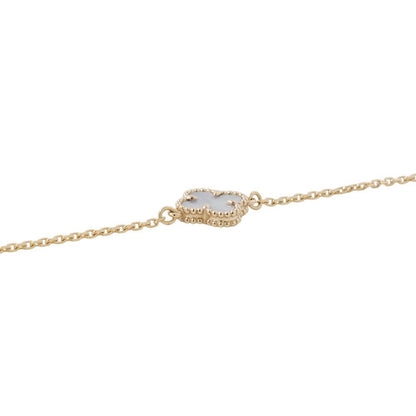 Van Cleef & Arpels Bracelet Sweet Alhambra Mother of Pearl 18k Yellow Gold — view 2