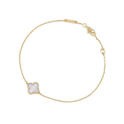 Van Cleef & Arpels Bracelet Sweet Alhambra Mother of Pearl 18k Yellow Gold