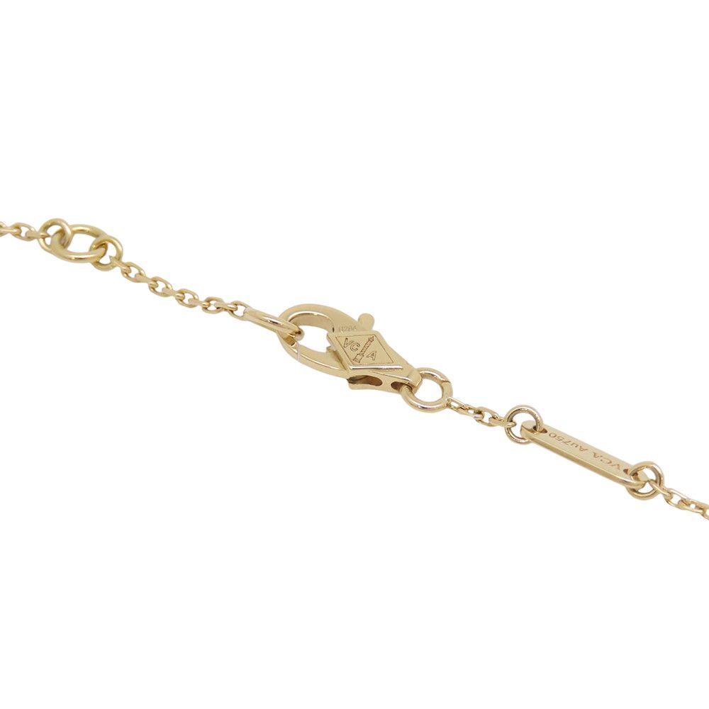Van Cleef & Arpels Bracelet Sweet Alhambra Mother of Pearl 18k Yellow Gold — view 4