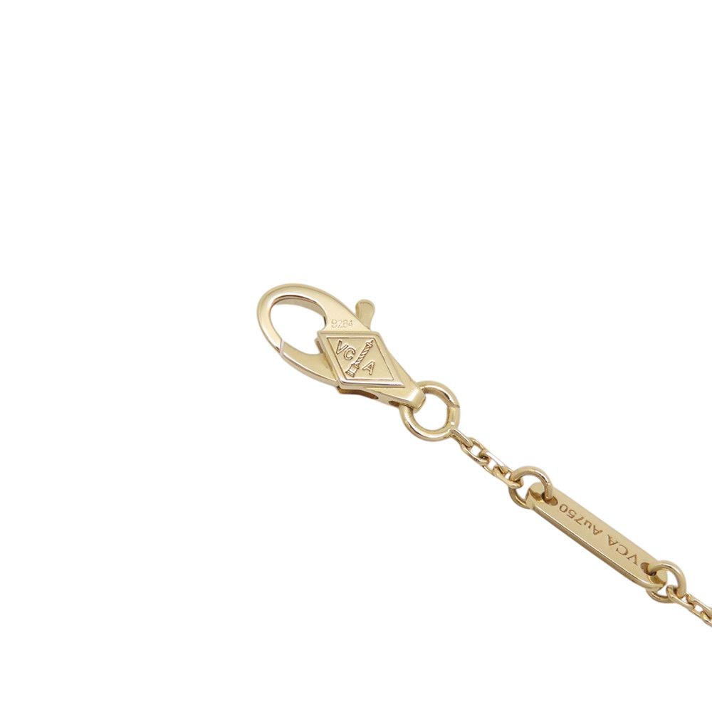 Van Cleef & Arpels Bracelet Sweet Alhambra Mother of Pearl 18k Yellow Gold — view 8