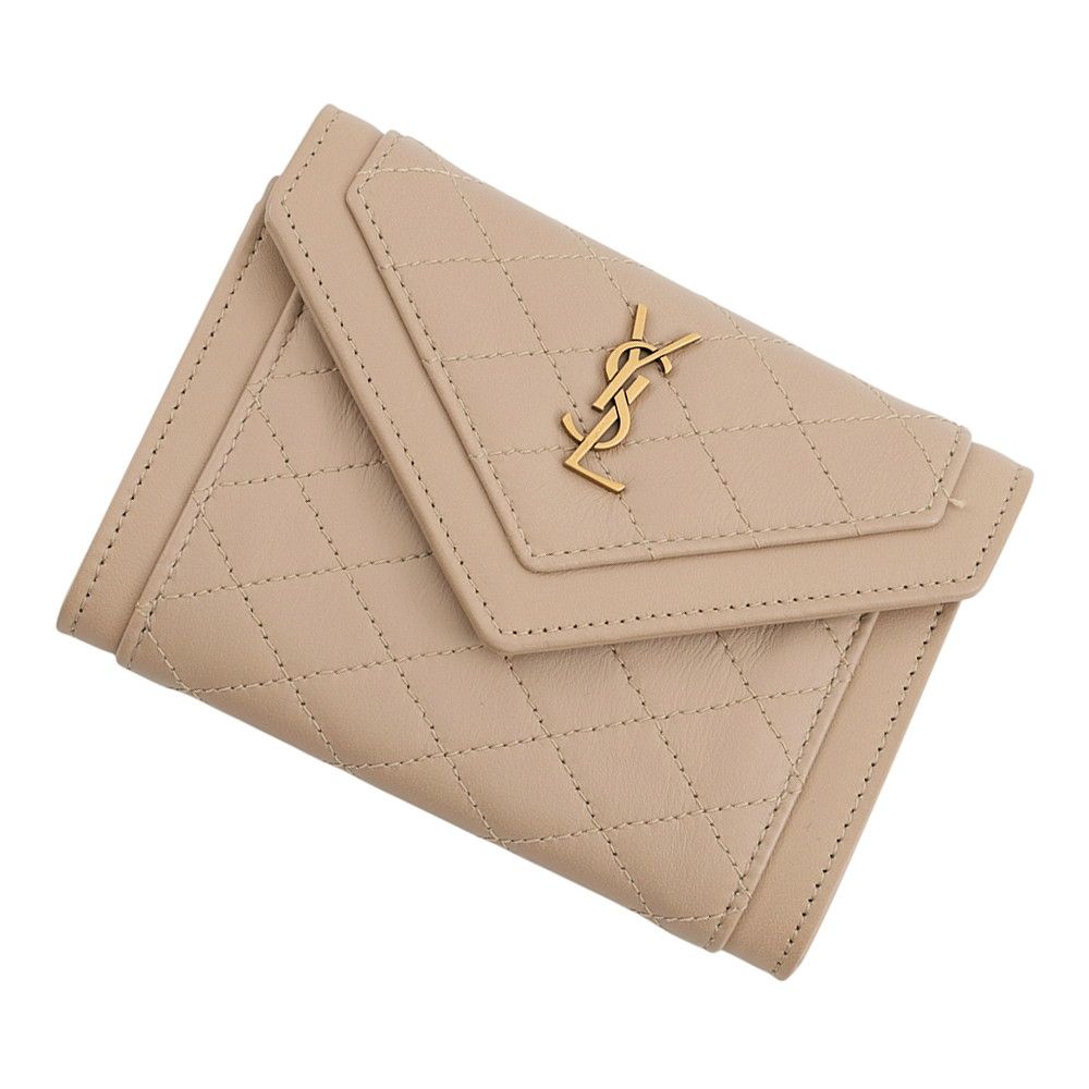 Saint Laurent Paris Card Case Small Envelope Wallet Lambskin
