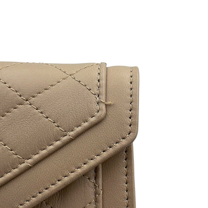 Saint Laurent Paris Card Case Small Envelope Wallet Lambskin — view 6
