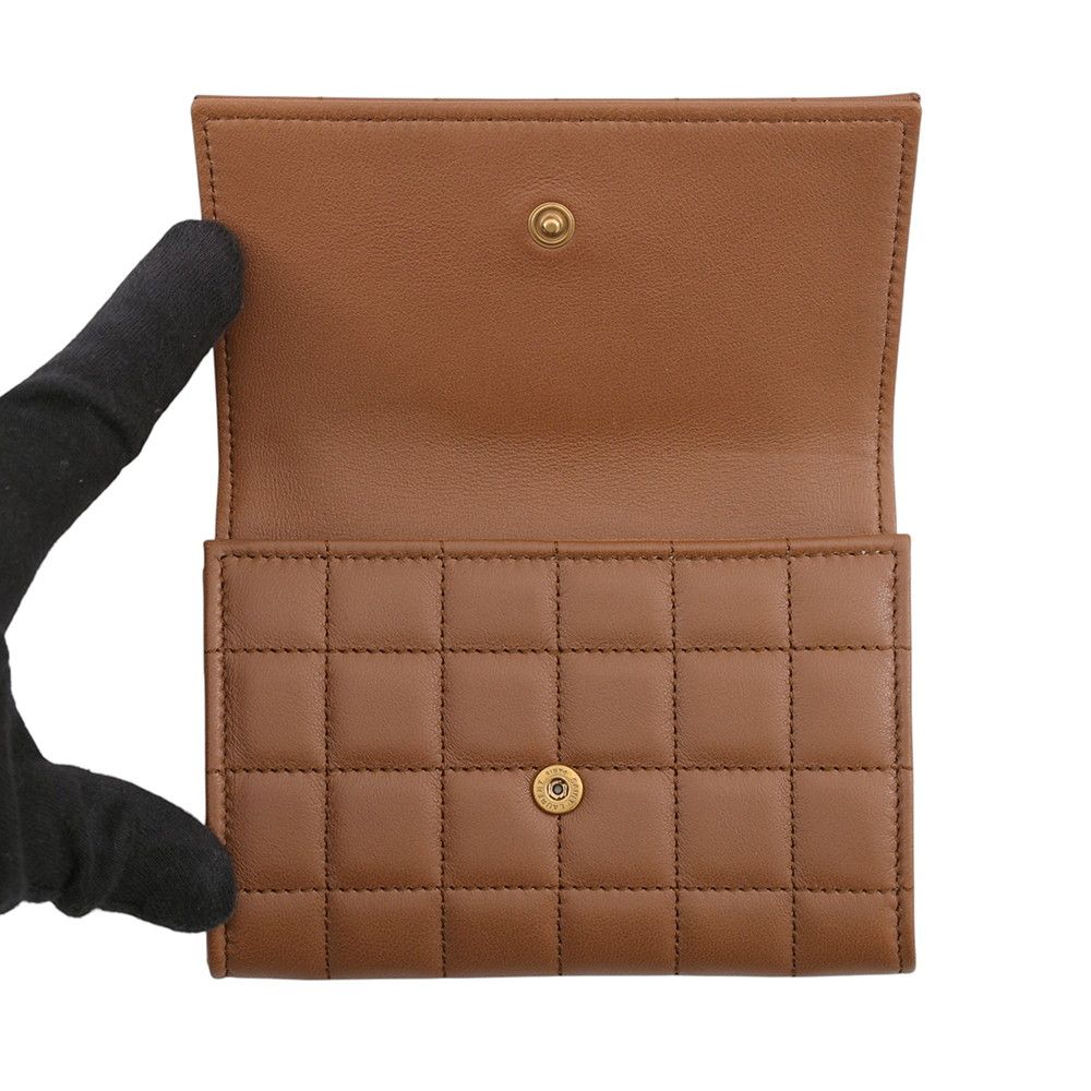 Saint Laurent Paris Card Case Compact Lambskin — view 4