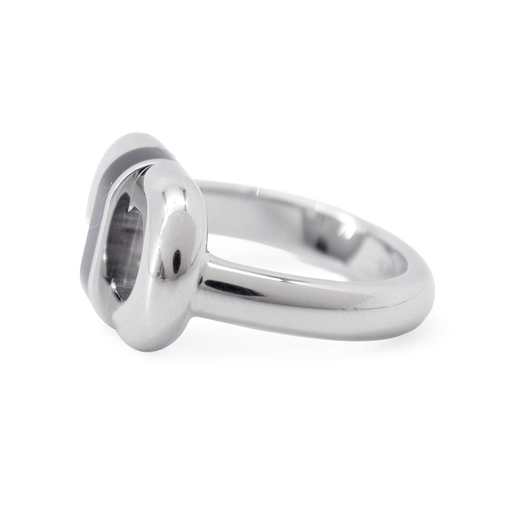 Hermes Ring Maillon Black Silver — view 2