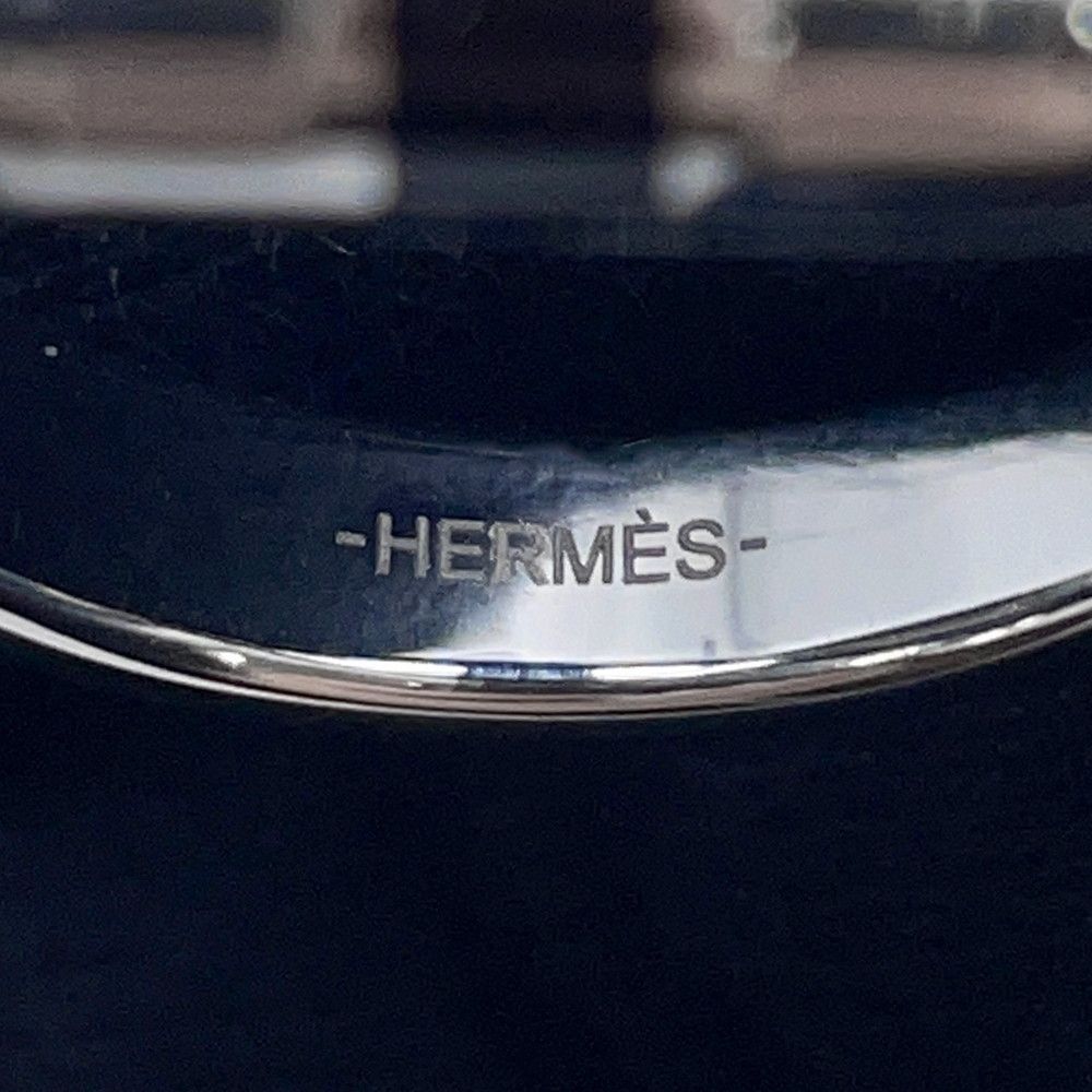 Hermes Ring Maillon Black Silver — view 7
