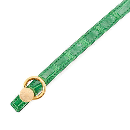 Hermes Belt Sellier Cactus Gold Porosus Leather — view 4