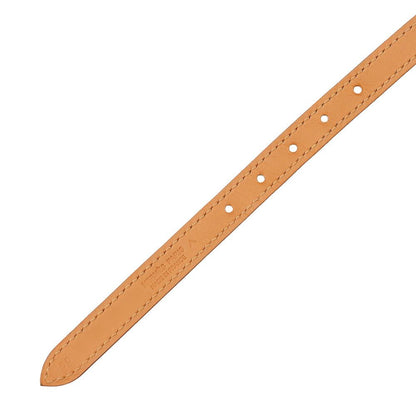 Hermes Belt Sellier Cactus Gold Porosus Leather — view 7