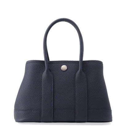 Hermes Tote Bag Neo Garden 23 Party Bleu Nuit Silver Togo