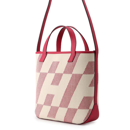Hermes Tote Bag H Ambie PM Framboise Toile H Swift 2-Way — view 2