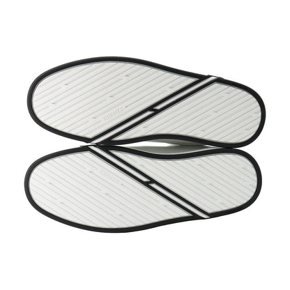 Hermes Sneakers Kid Leather Shoes White Black — view 4