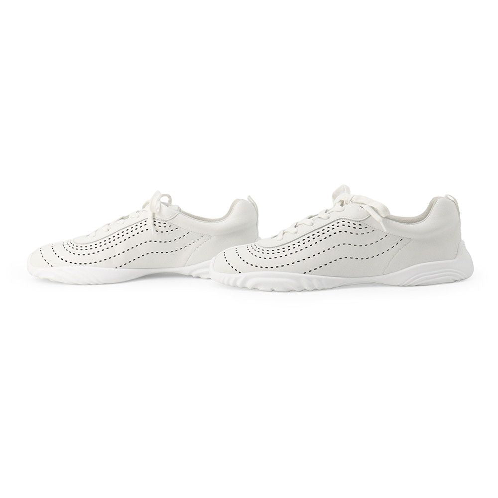 Hermes Sneakers Neon Shoes White — view 2