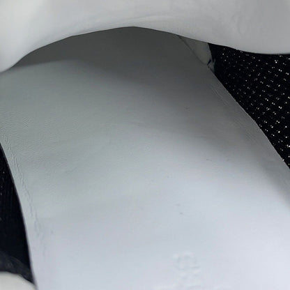 Hermes Sneakers Bounding Mesh Leather Shoes Black White — view 6