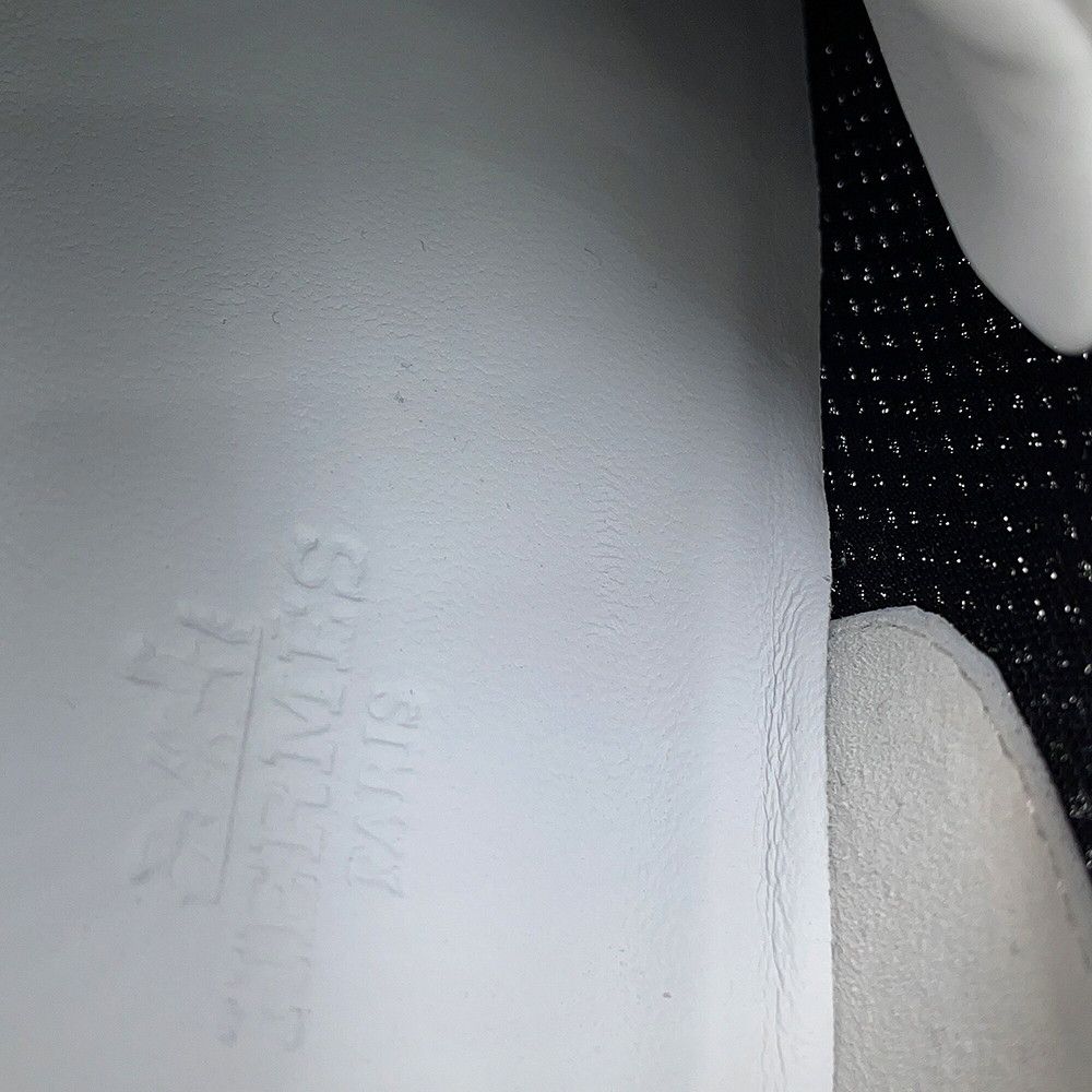 Hermes Sneakers Bounding Mesh Leather Shoes Black White — view 5