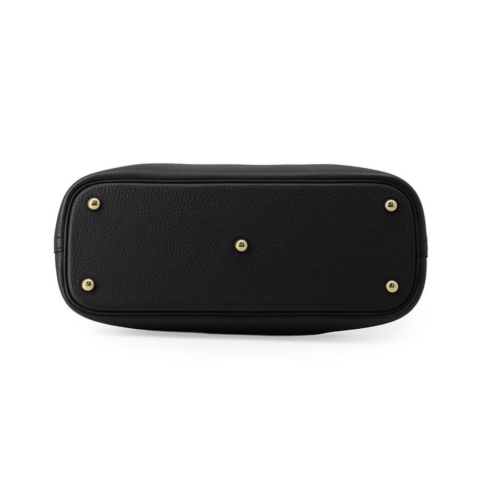 Hermes Handbag Bolide 31 Black Gold Taurillon Clemence 2-Way — view 3