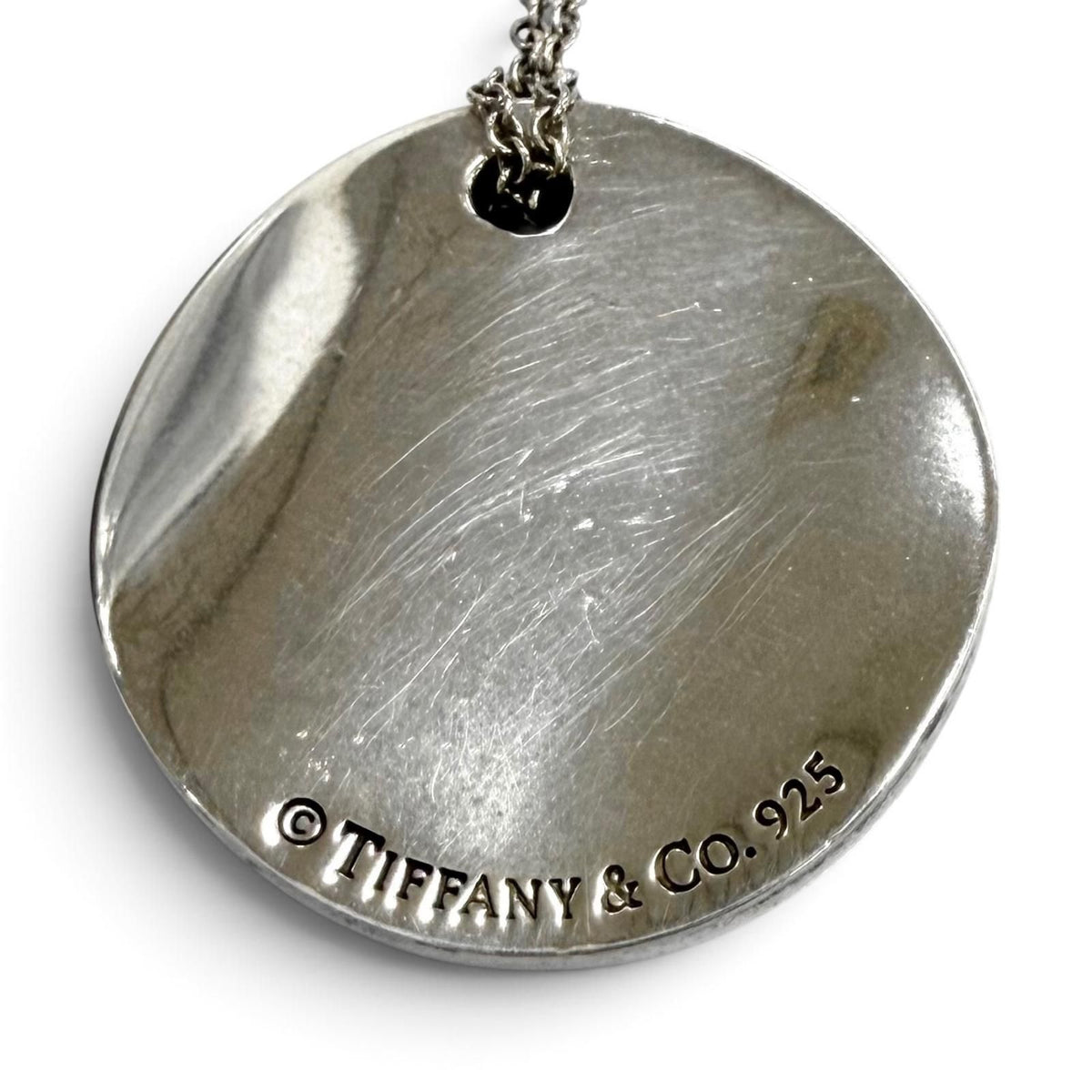Tiffany & Co 925 Notes Circle Pendant Silver — view 4
