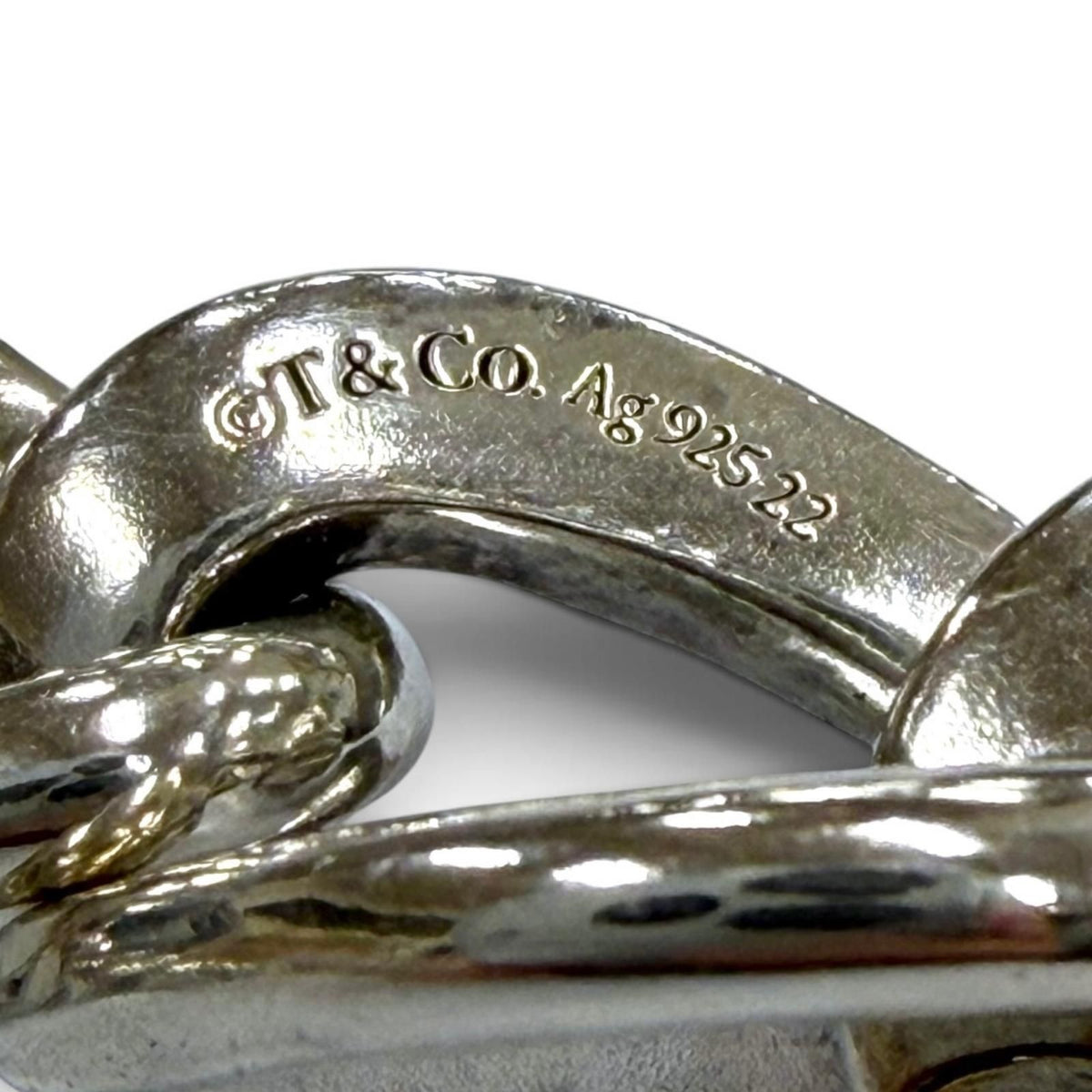 Tiffany & Co Forge High Polish Medium Bracelet 22 — view 5