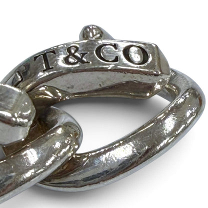 Tiffany & Co Forge Large Link 925 Bracelet 18 Slender — view 5