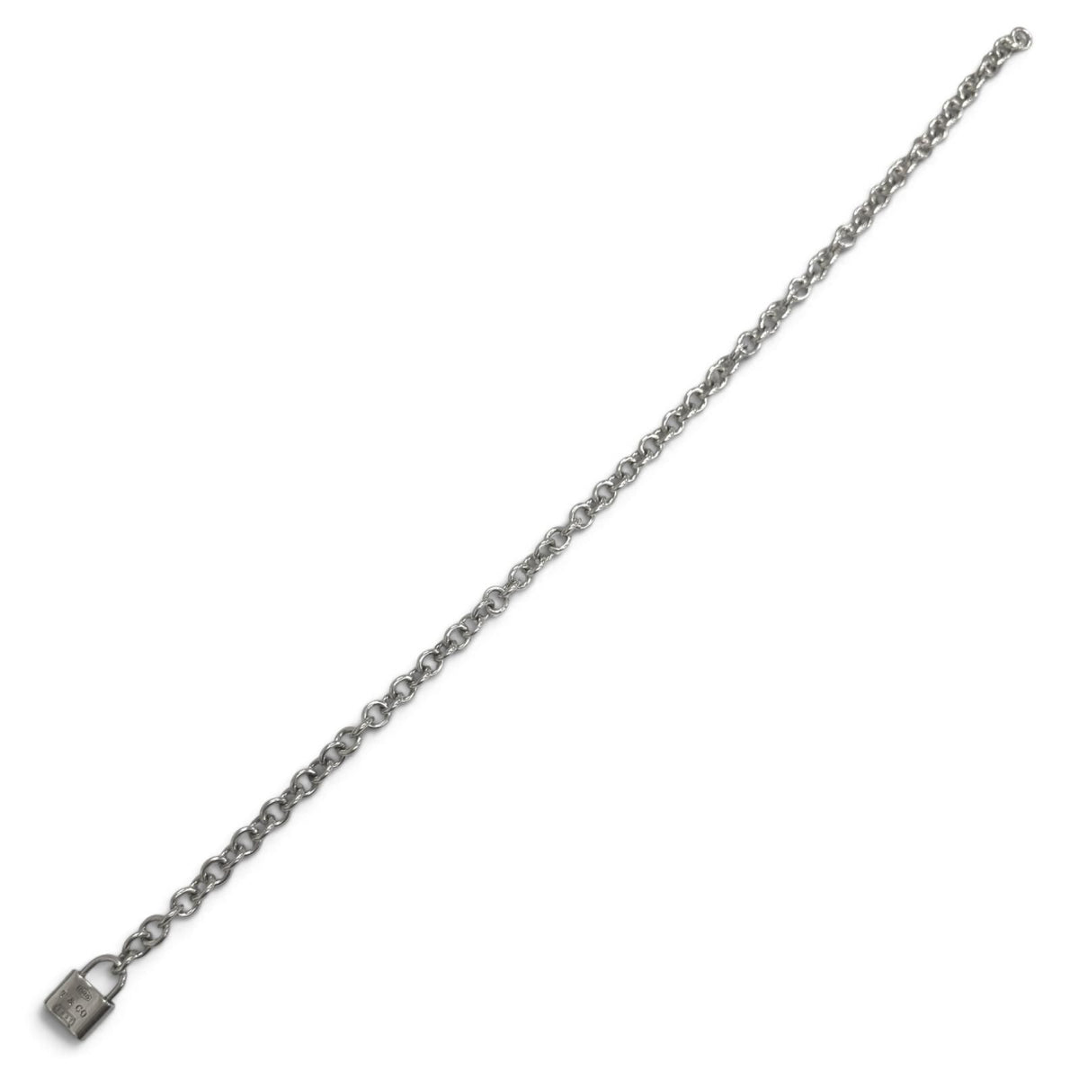 Tiffany & Co 1837 Rock Donut Link 925 Sterling Silver Choker Necklace — view 5