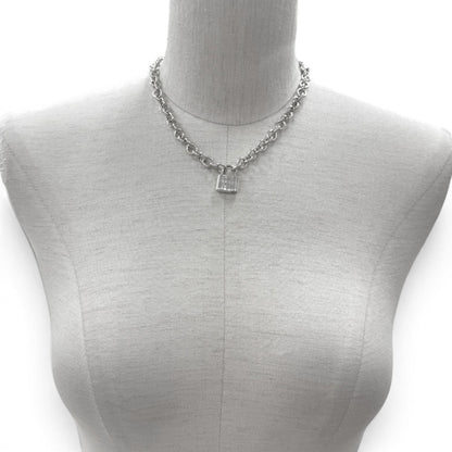 Tiffany & Co 1837 Rock Donut Link 925 Sterling Silver Choker Necklace — view 2